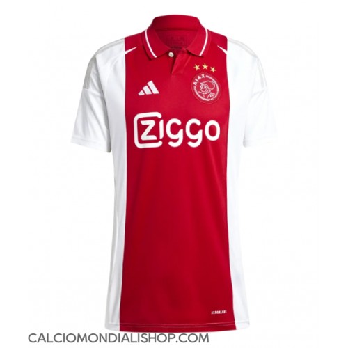 Maglie da calcio Ajax Prima Maglia Femminile 2024-25 Manica Corta